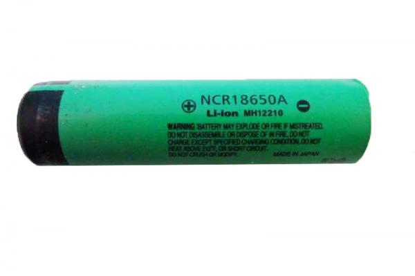 Li Ion - NCR 18650A - Panasonic - 3,7V - 3100mAh - 5C